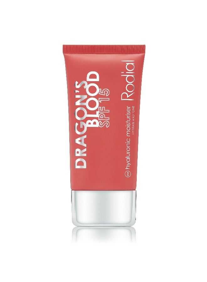 Rodial Dragons Blood Moisturiser SPF15 50ml – Daily Plumping for Dry Skin, Dragon's Blood & Chromabright, Protective Shield for Stressed Skin Relief 50ml - Image 1